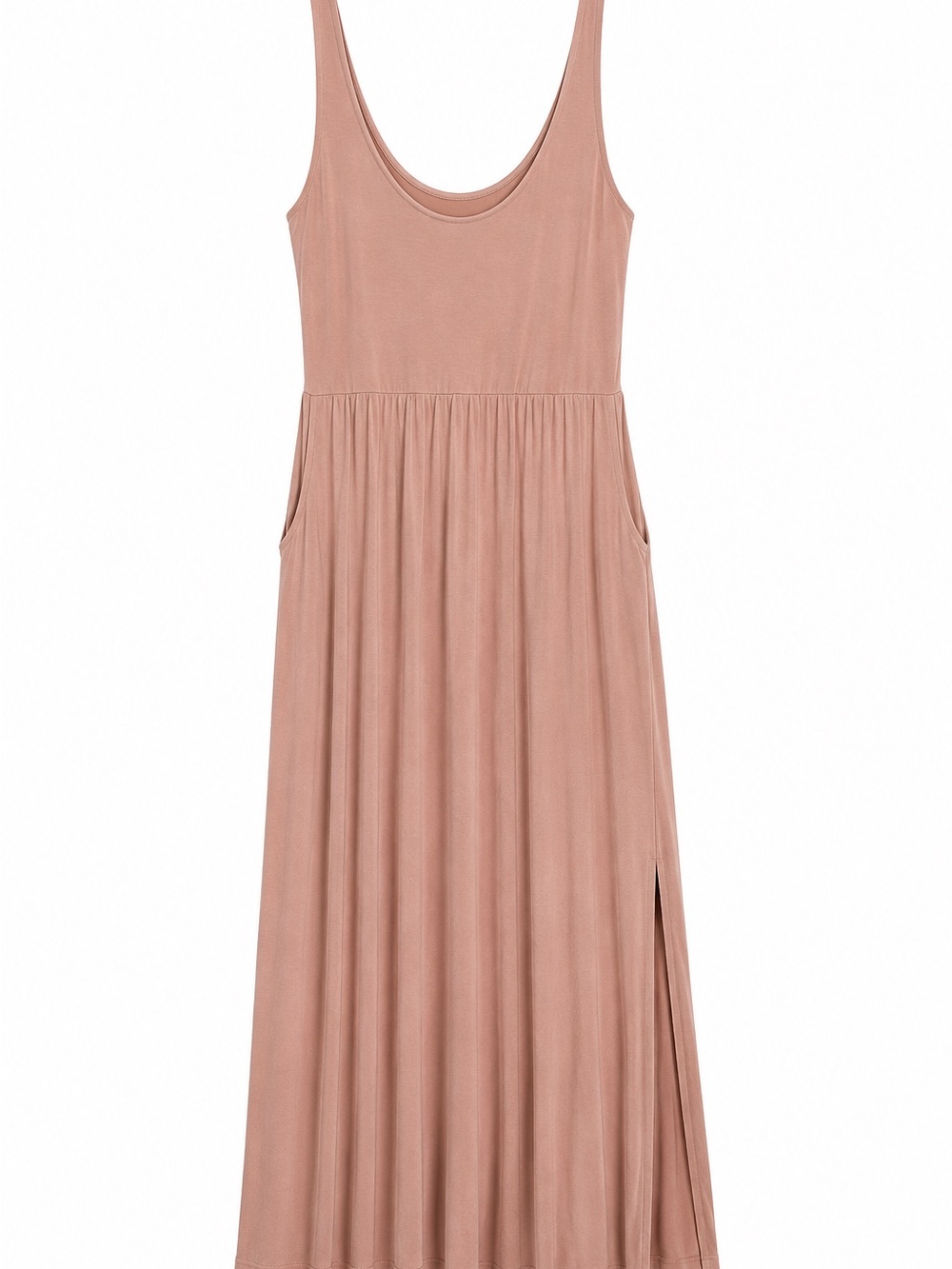 A New Day Mauve Sleeveless Maxi Dress Women’s Small
